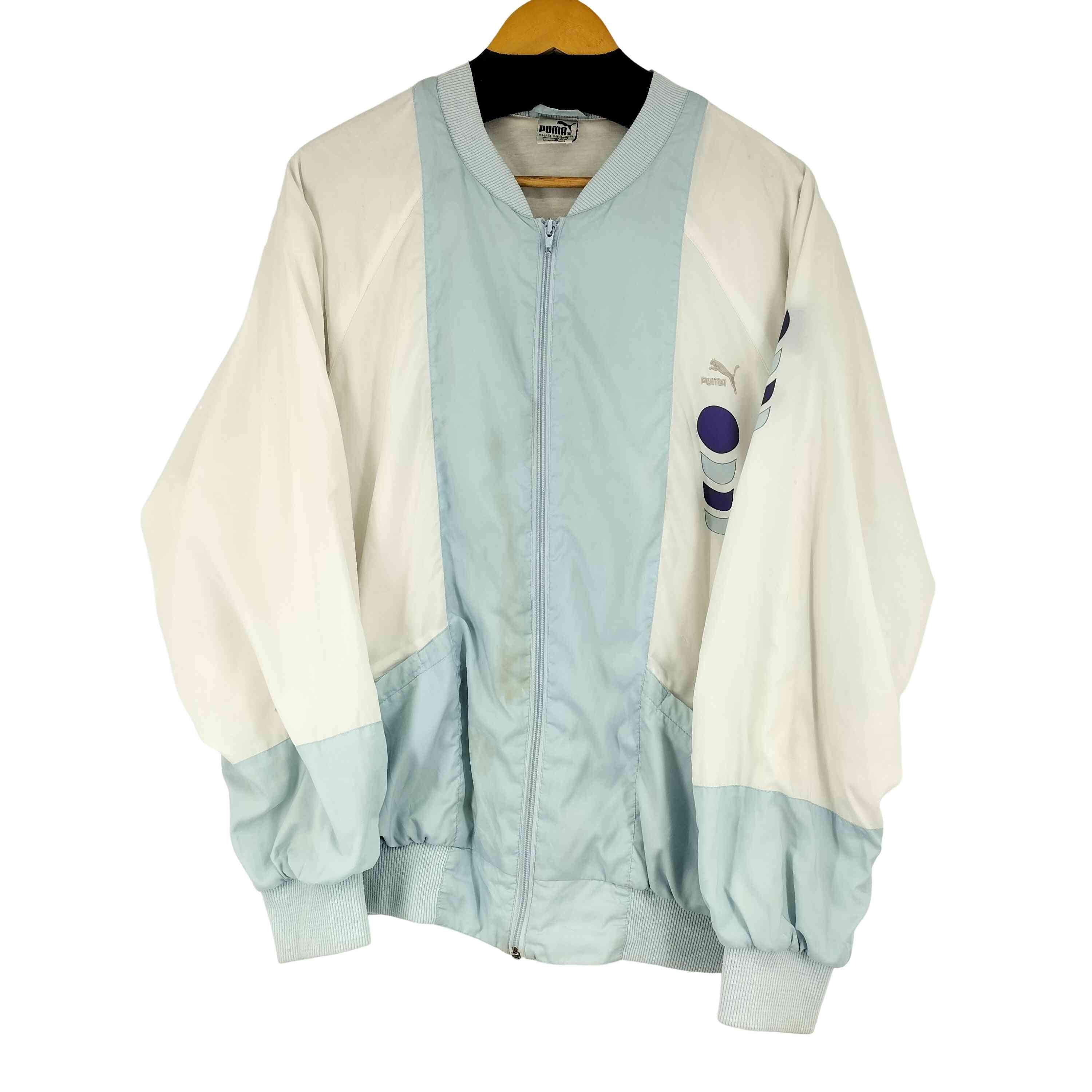 90S バイカラー ブルゾン【1136530219588】