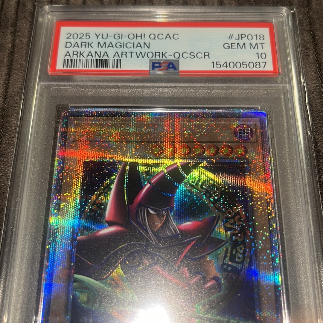 PSA10】ブラック・マジシャン 25th SE [QCAC-JP018](クォーター