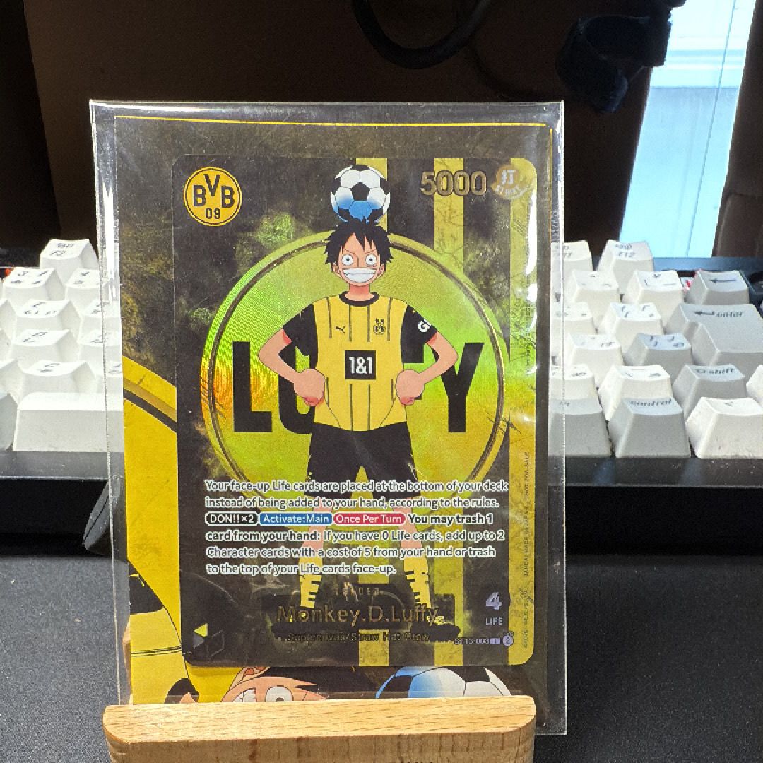 モンキー・D・ルフィ L [ST13-003]【英語版】(プロモーションカード「ボルシアドルトムント × ONE PIECE マッチデー 2025」)