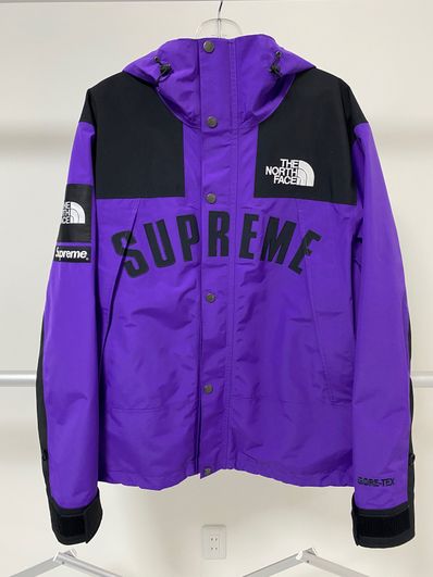 Supreme x The North Face Arc Logo Mountain Parka "Purple"