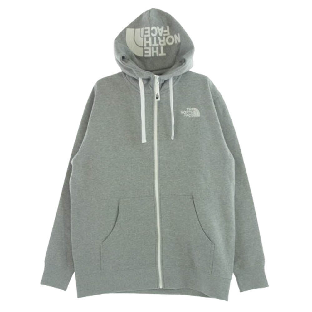 THE NORTH FACE ノースフェイス パーカー NT12442 Rearview Full Zip Hoodie リアビューフルジップフーディ パーカー 8月9日 10:35 グレー系 XL【新古品】【未使用】【中古】