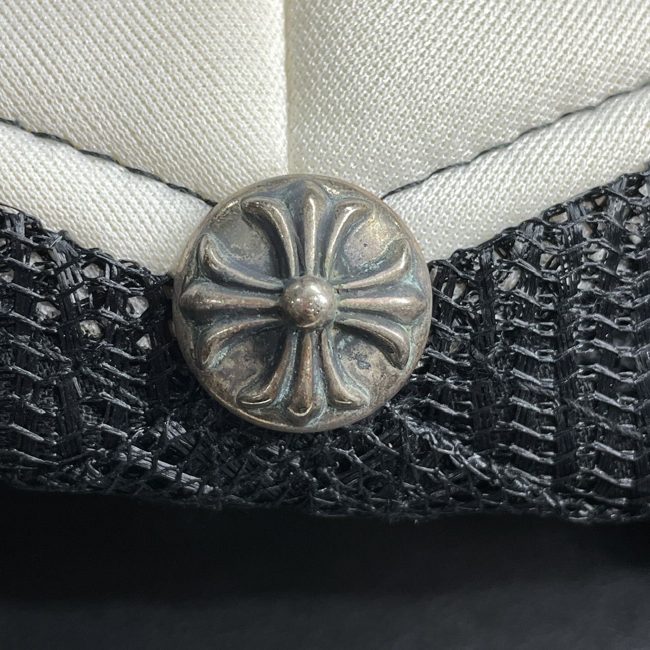 Chrome Hearts Trucker Cap King Taco "Black/White"