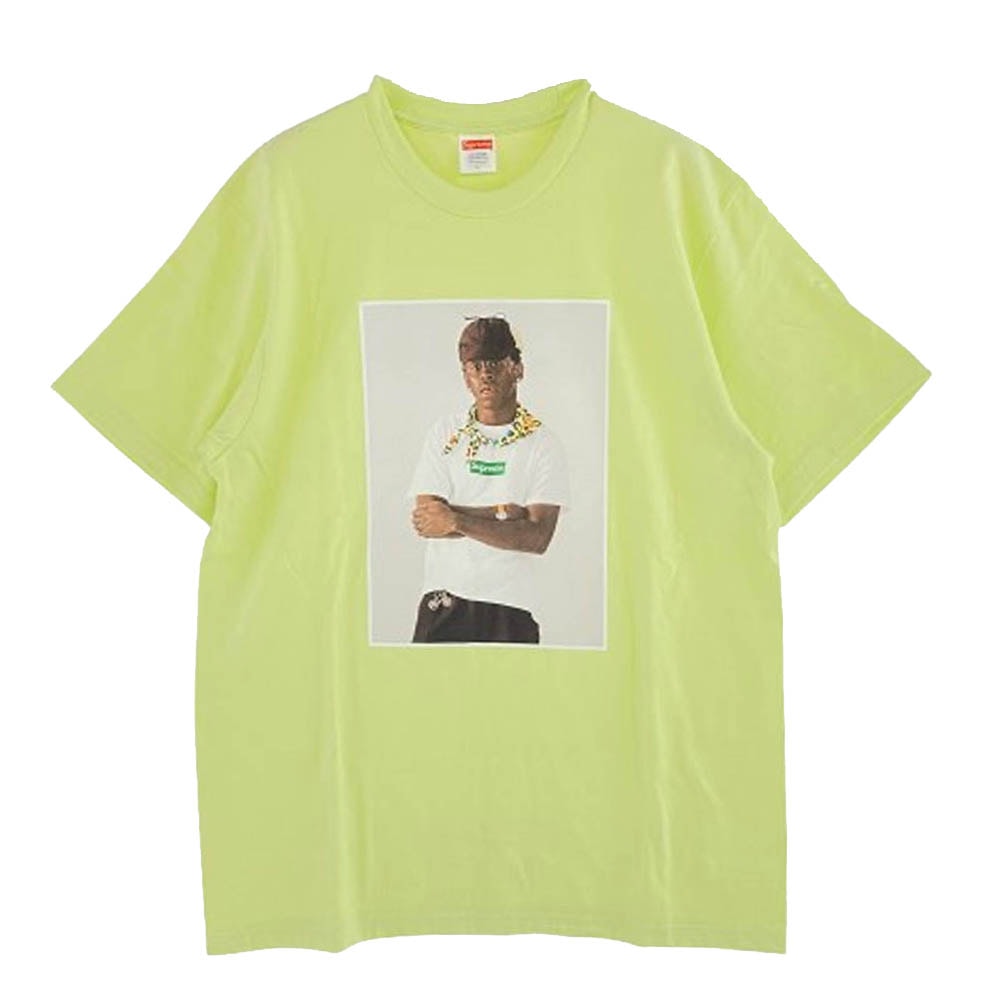 Supreme シュプリーム Tシャツ 24AW Tyler The Creator Tee タイラーザクリエイター フォト Tシャツ ペールミント グリーン系 L【美品】【中古】