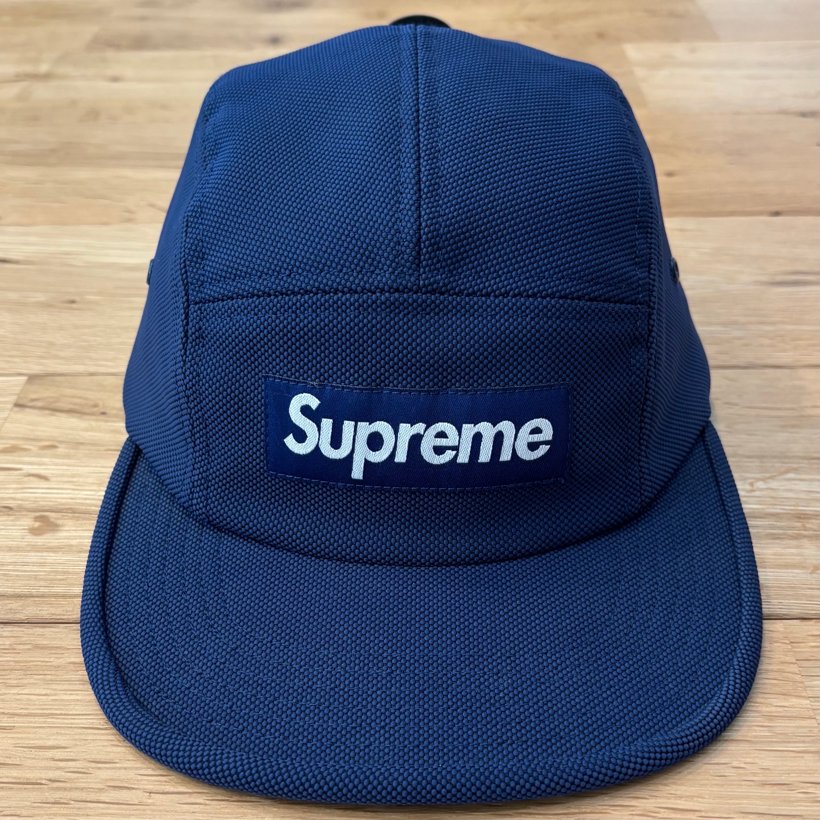 Supreme Ballistic Nylon Camp Cap シュプリーム キャップ ネイビー