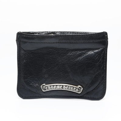 Chrome Hearts Zipper Leather Change Perth "Black"