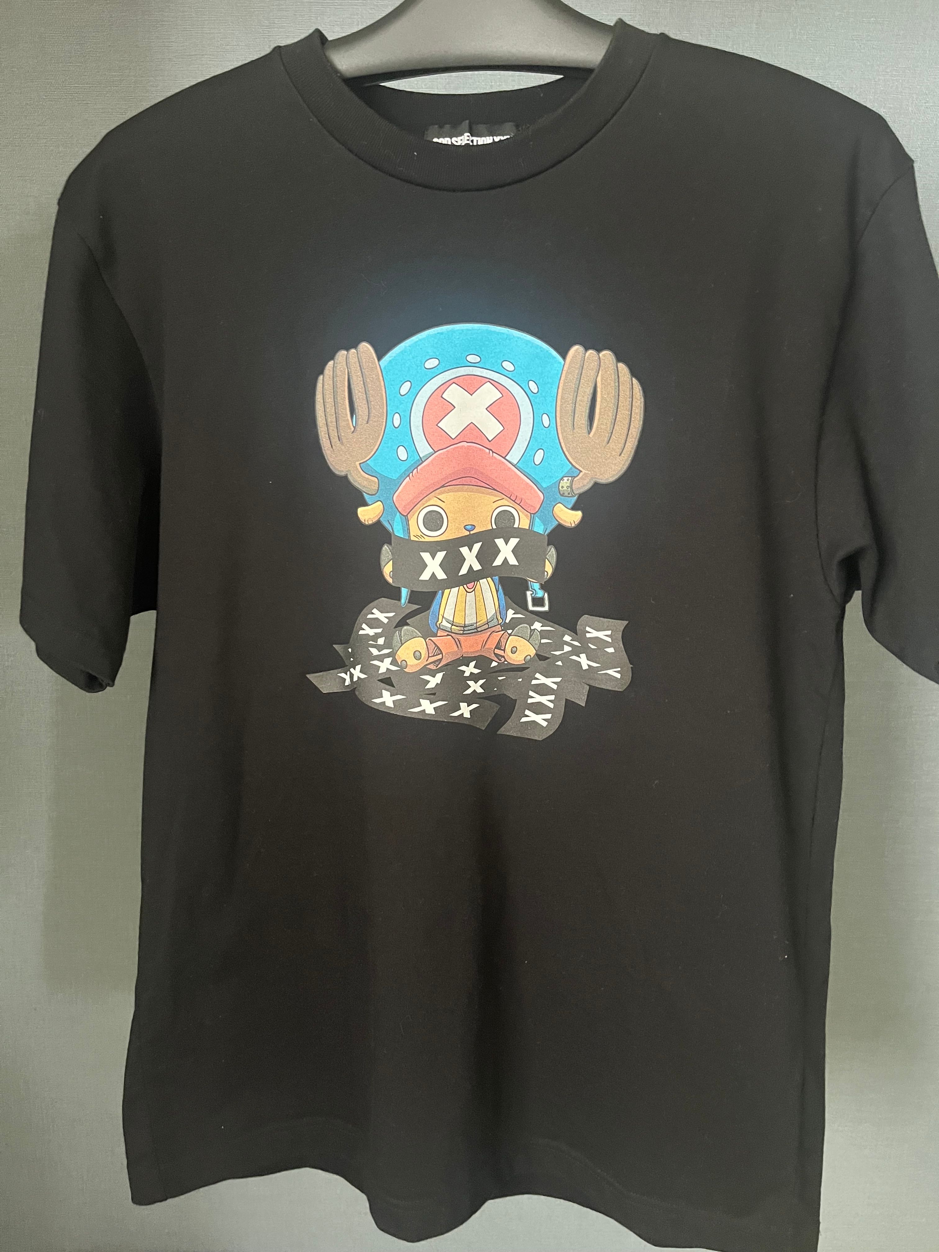 GOD SELECTION XXX x ONE PIECE T-SHIRT GX-A22-OPST-02 "Black"