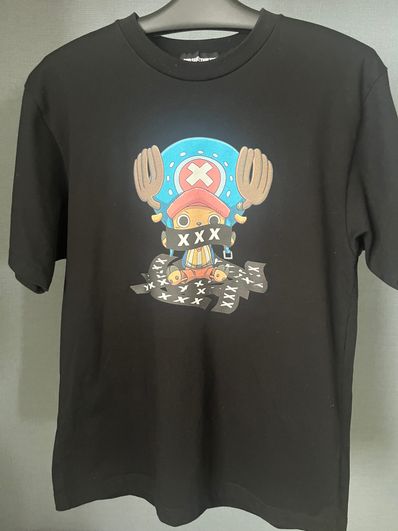 GOD SELECTION XXX x ONE PIECE T-SHIRT GX-A22-OPST-02 "Black"