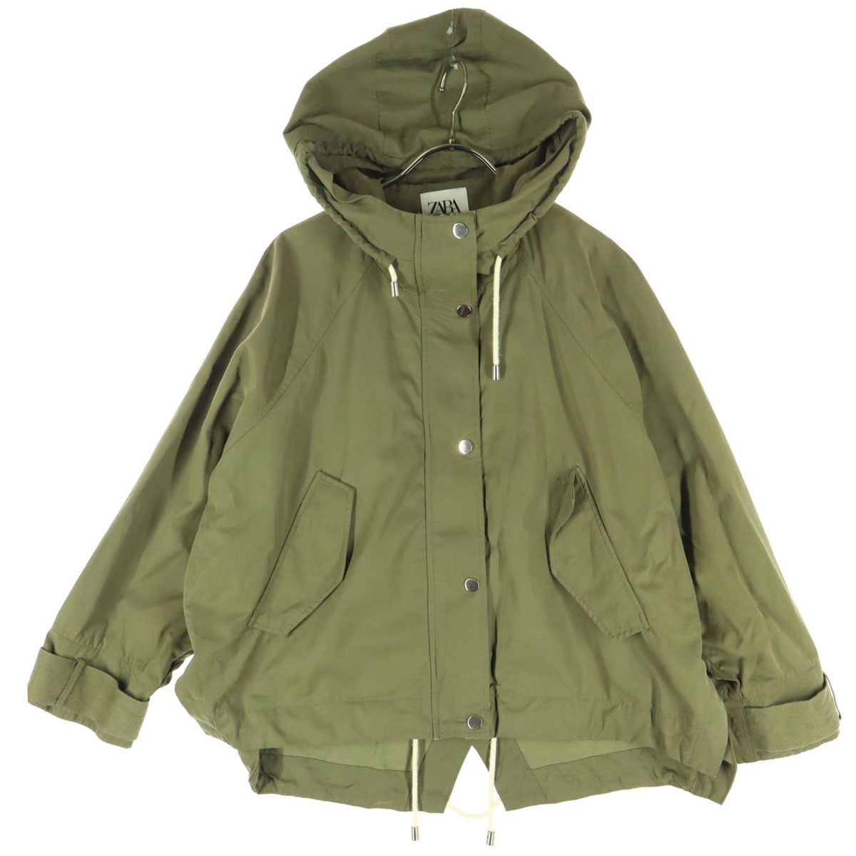 ZARA ザラ 長袖 マウンテンパーカー XS カーキグリーン