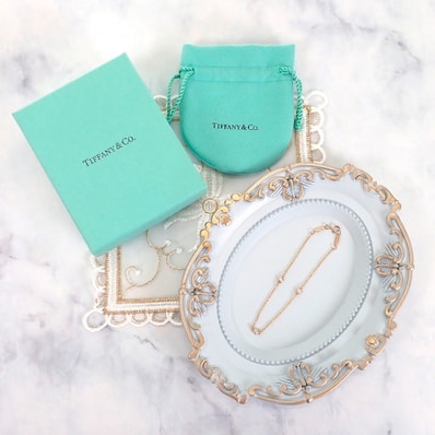 ティファニー TIFFANY&Co. バイザヤード 60141638 ブレスレット K18ピンクゴールド ダイヤモンド レディース【中古】【Aランク】