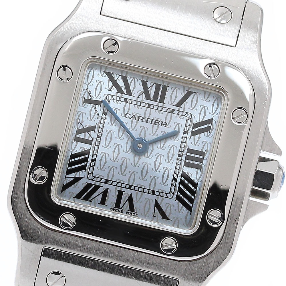 カルティエ サントスガルベSM W20064D6 レディース 【中古】