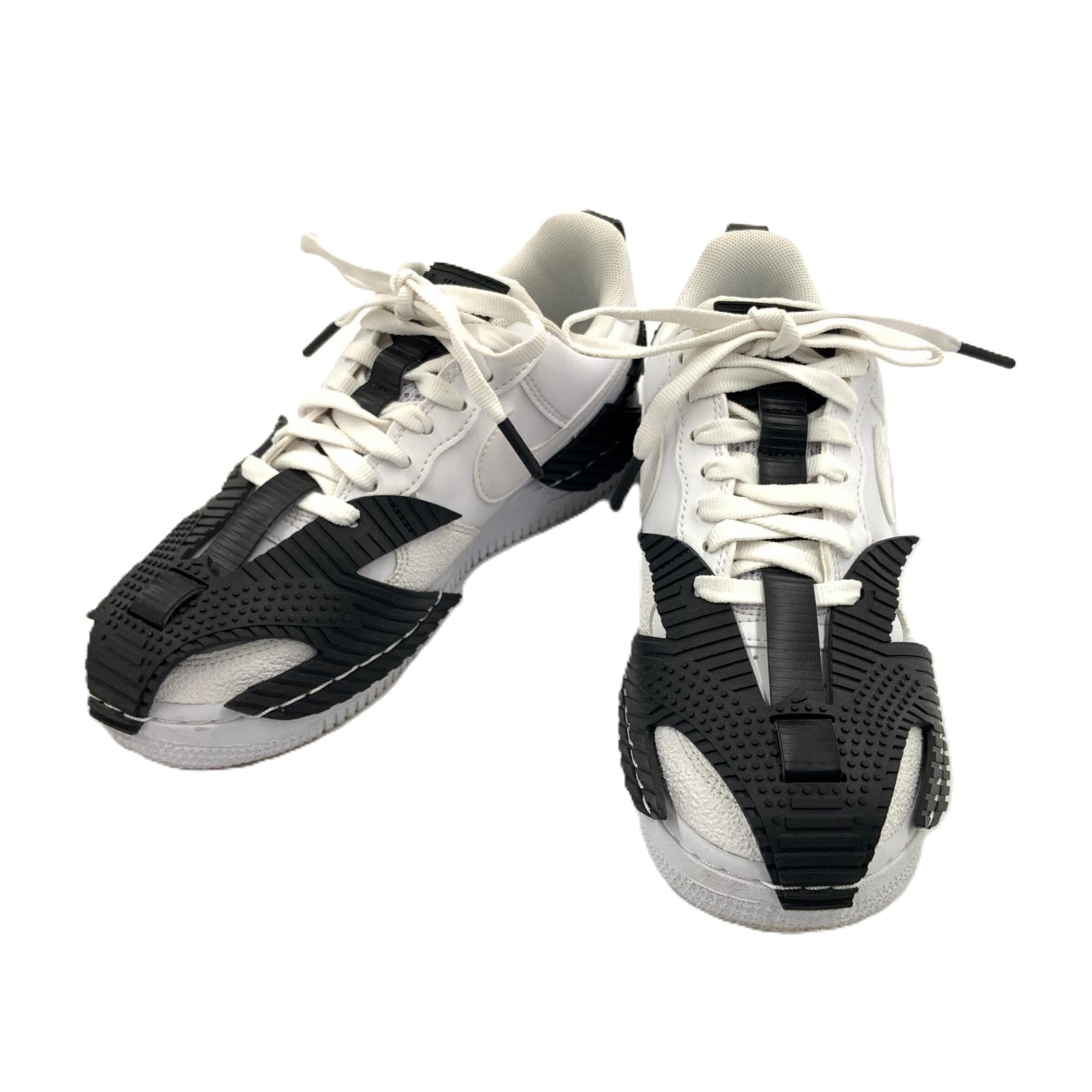 NIKE ナイキ NDSTRKT AIR FORCE 1 WHITE BLACK  23.5cm スニーカー  ホワイト x ブラック