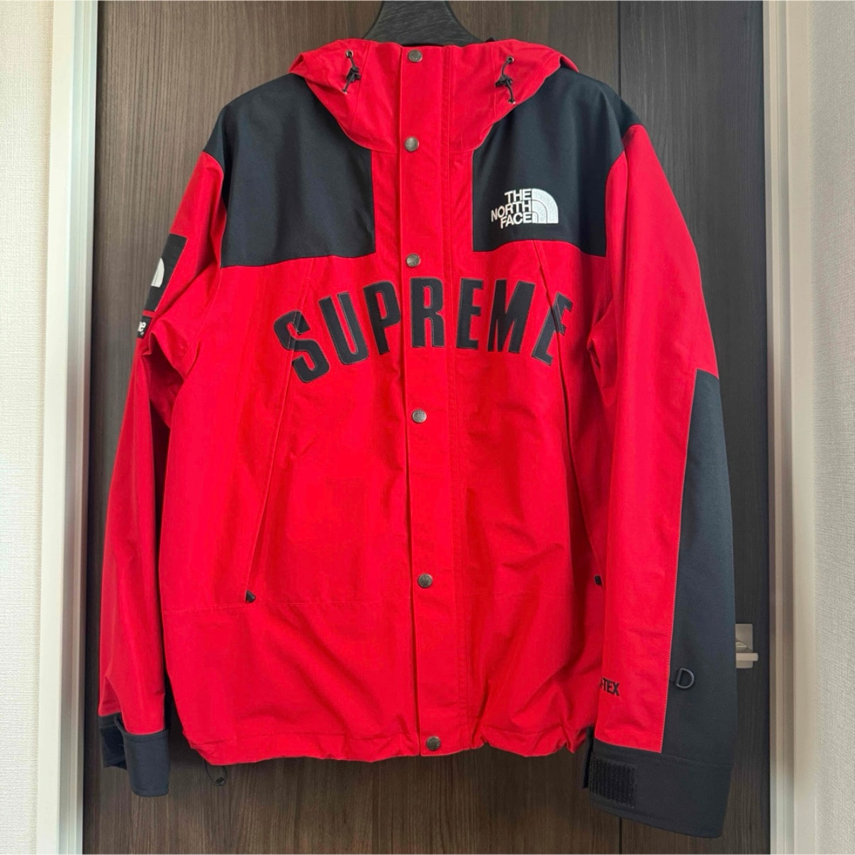 Supreme x The North Face Arc Logo Mountain Parka "Red"