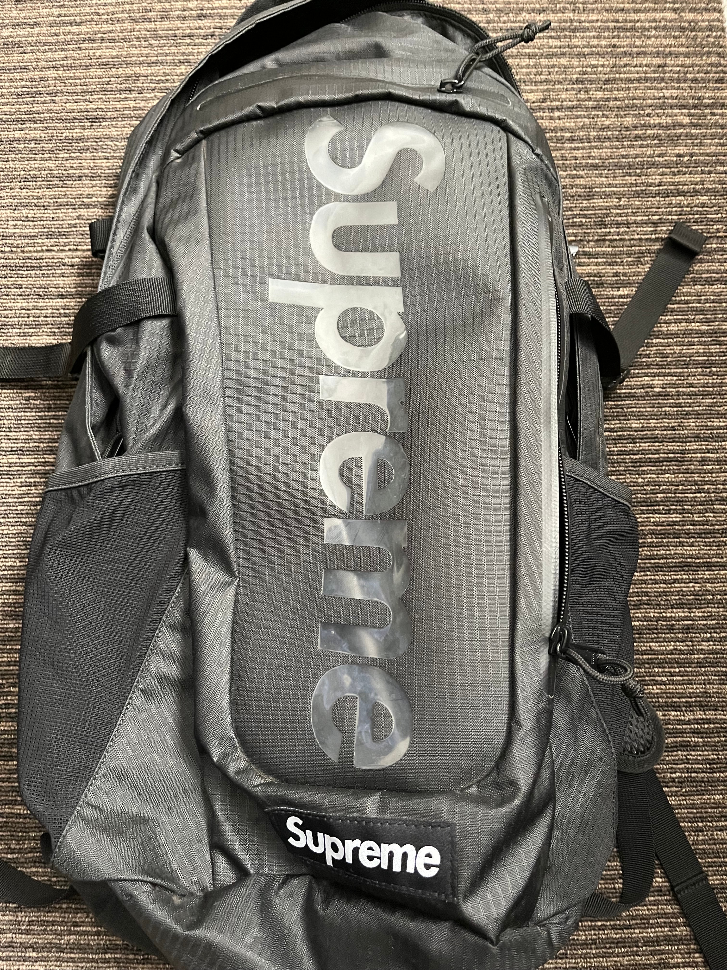 Supreme Backpack 21SS "Black"