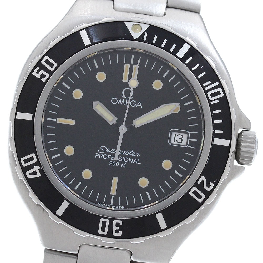 オメガ OMEGA シーマスター200 デイト クォーツ メンズ _955445