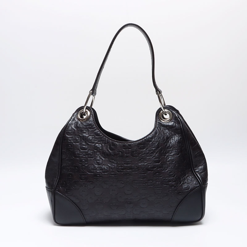 グッチ GUCCI ホースビット レザー ショルダーバッグ【中古】