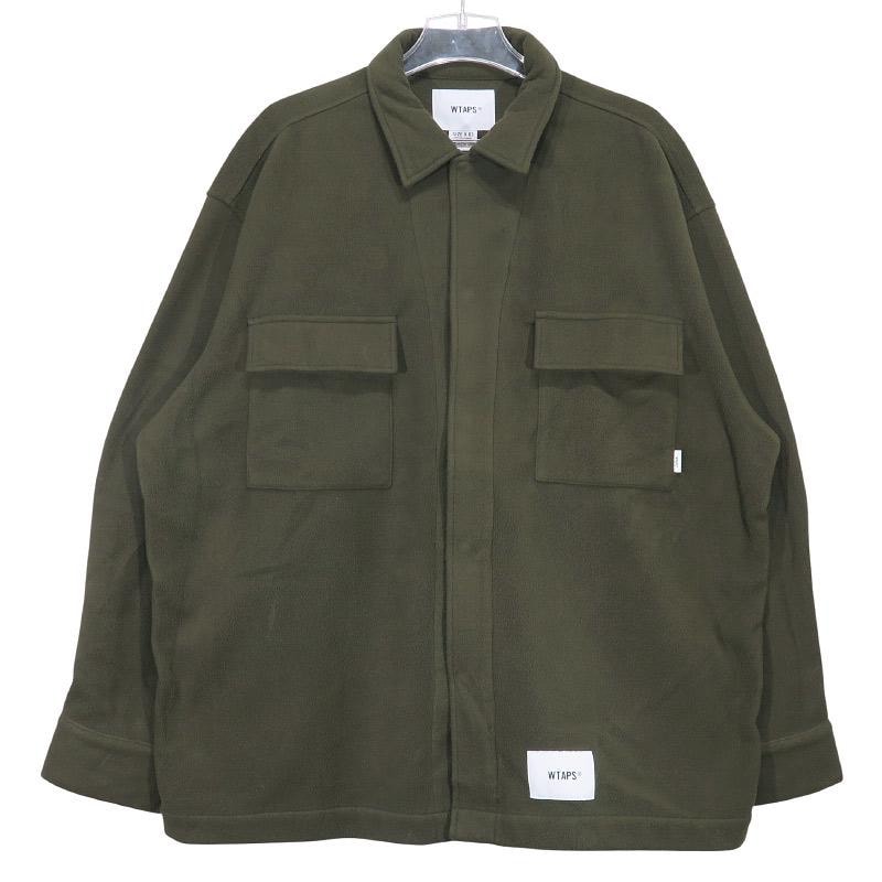 WTAPS OBJ / LS / Poly Fleece "Olive Drab"