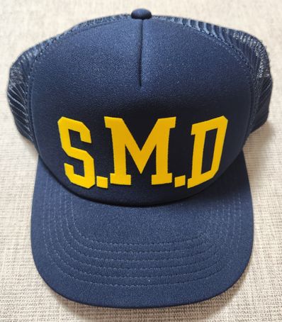 Supreme SMD Mesh Back 5-Panel "Navy"