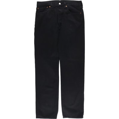 古着 リーバイス Levi's 501 ブラックデニム ストレートデニムパンツ メンズw31相当/eaa556372