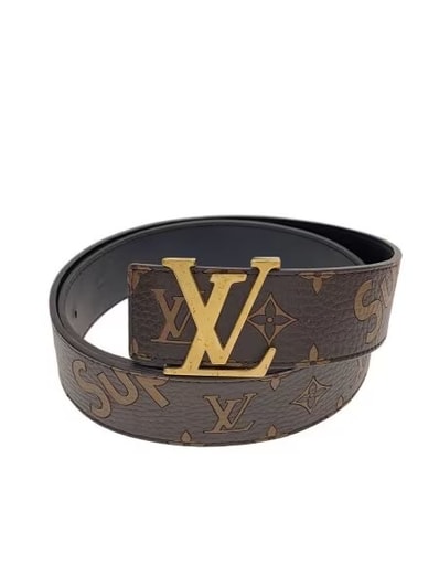 Supreme / Louis Vuitton LV Initiales 40 MM Belt "Brown"