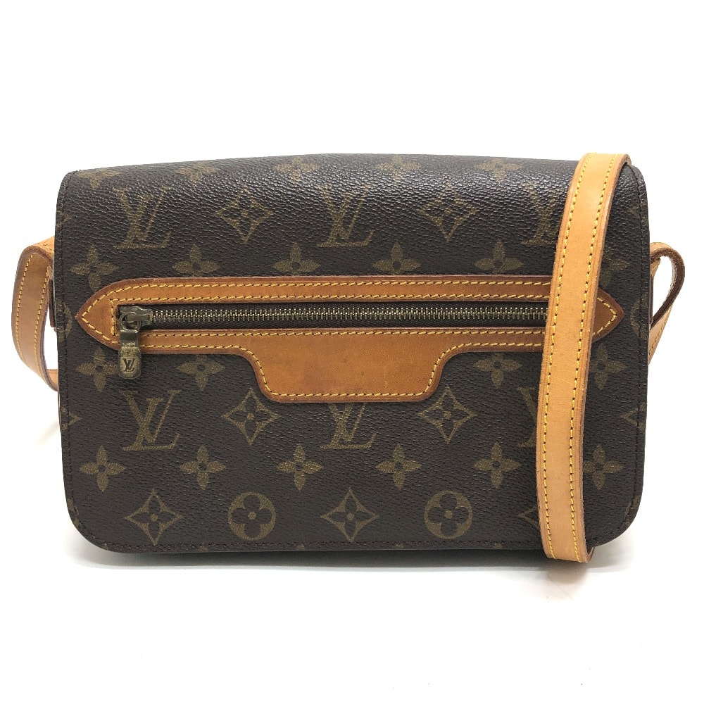 ルイヴィトン LOUIS VUITTON サンジェルマン24 サンジェルマン 24 M51210 モノグラム カバン ポシェット フラップ 斜め掛け ショルダーバッグ モノグラムキャンバス ブラウン