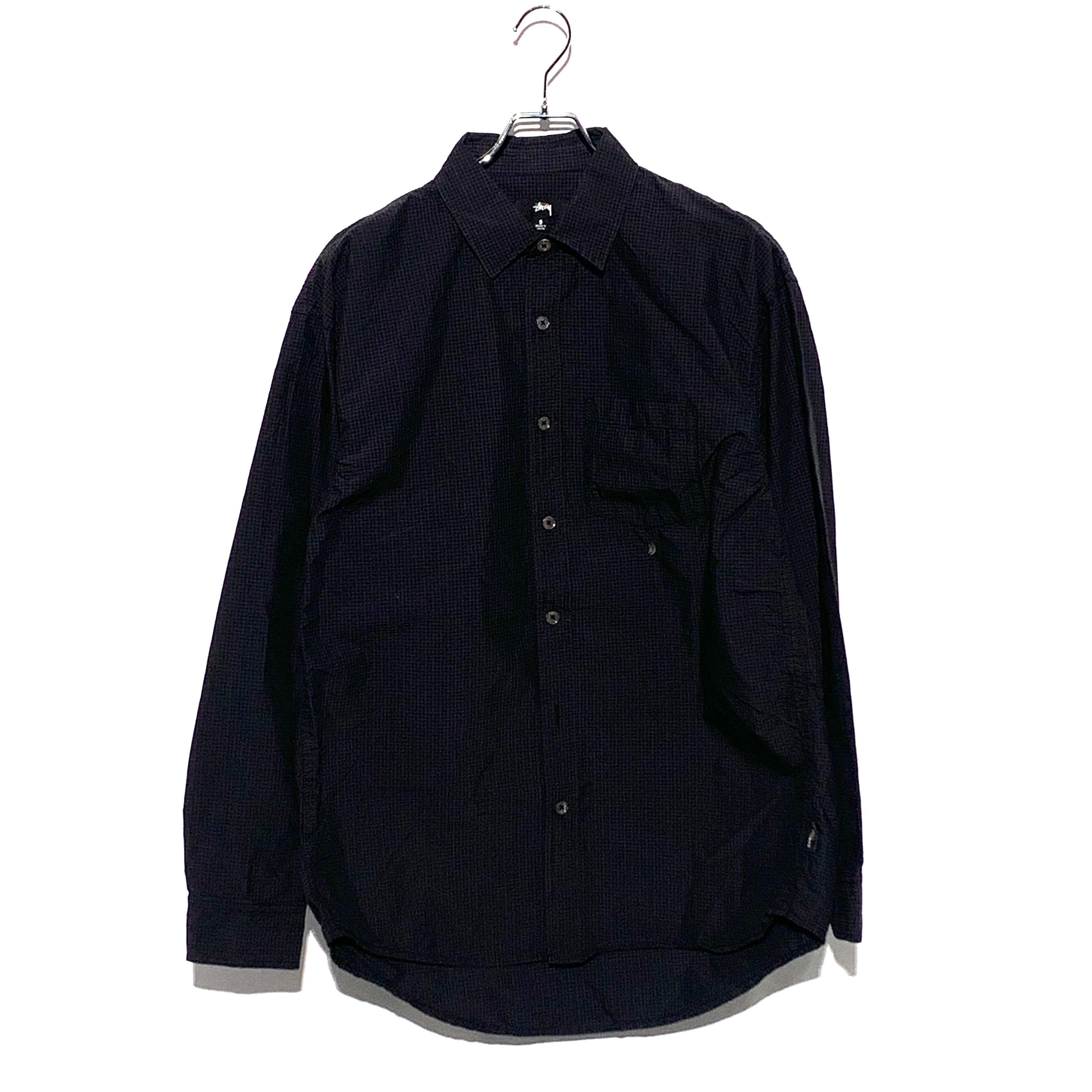 Stussy Classic LS Shirt Sprayed "Blue"