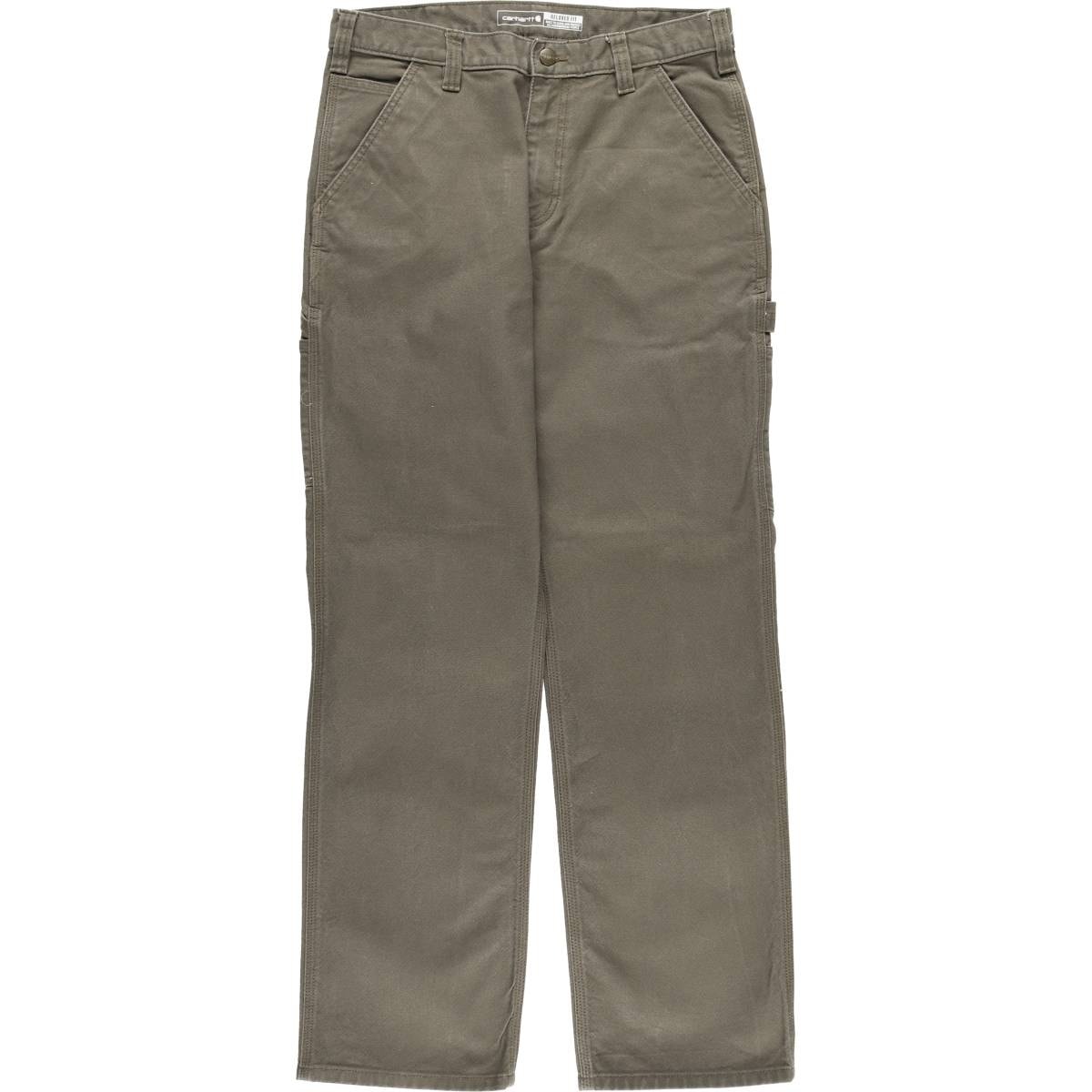 古着 カーハート Carhartt RELAXED FIT RUGGED FLEX ダックペインターパンツ メンズw32相当/eaa495628