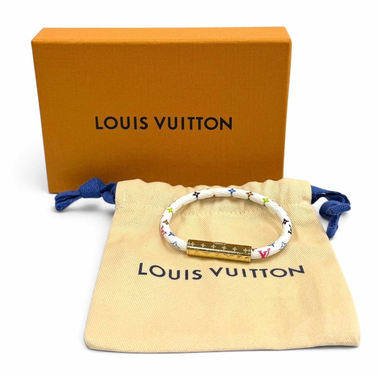 A (未使用に近い)】極美品 ルイヴィトン ブレスレット LV コンフィ