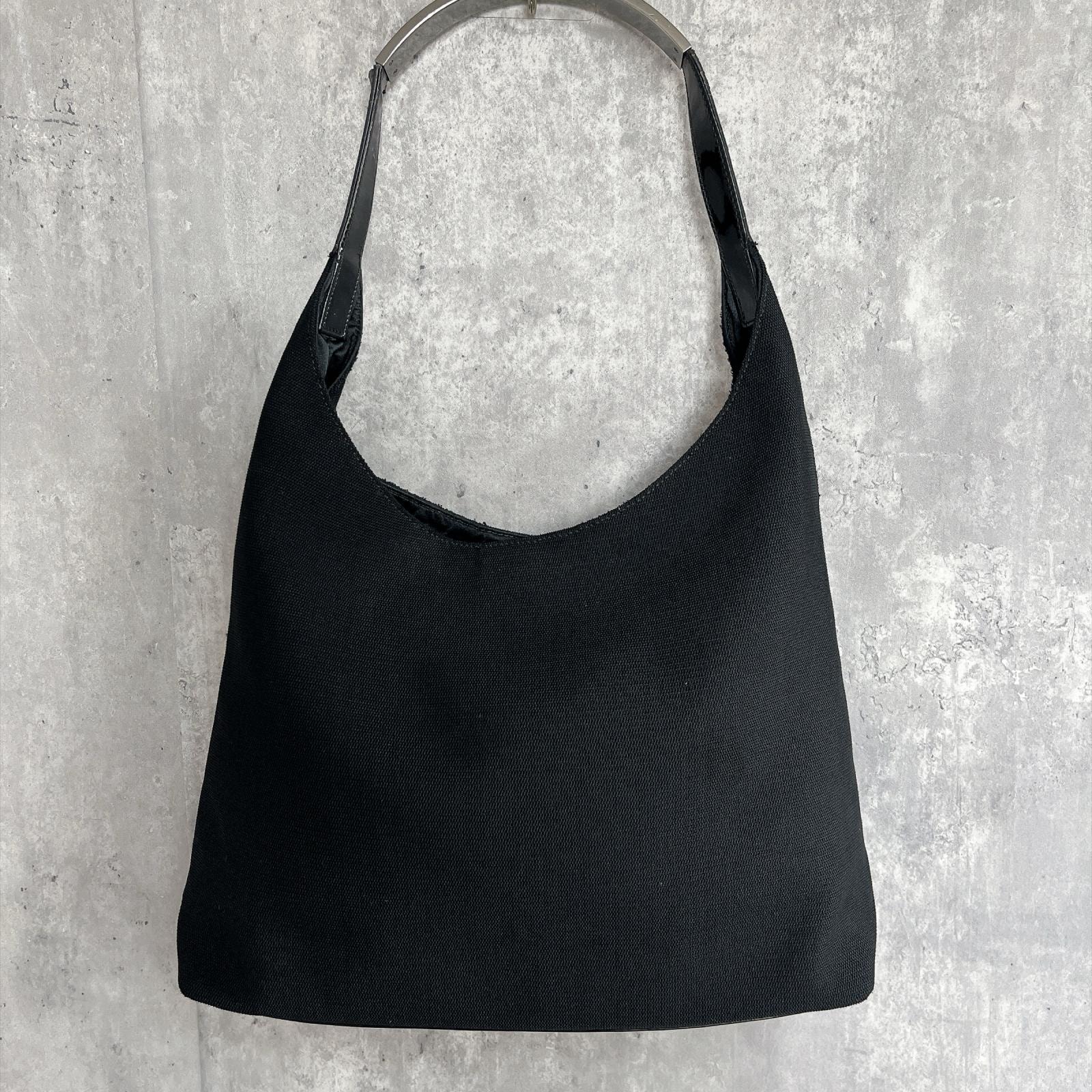 GUCCI ショルダーバッグ ブラック メタルハンドル D (傷や汚れあり)】【GUCCI】グッチ ショルダーバッグ メタルハンドル
