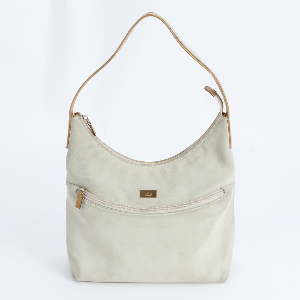 グッチ スエード 001 3386 ショルダーバッグ レザー