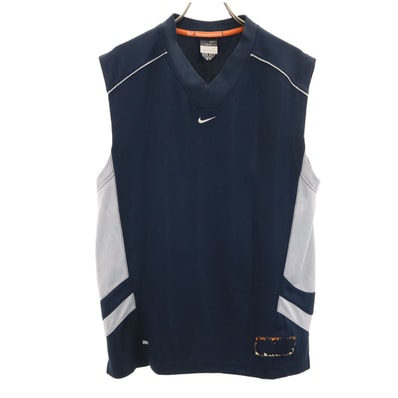 NIKE ナイキ バスケットボール タンクトップ S ネイビー