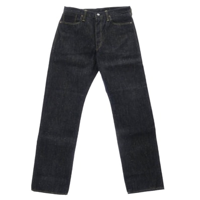 SAINT MICHAEL セントマイケル デニムパンツ 26SS SM-MK8-0000-C46 BBJ_DENIM PANTS REGID ベルベルジン リジッド デニムパンツ ジーンズ ダークネイビー系 34【極上美品】【中古】