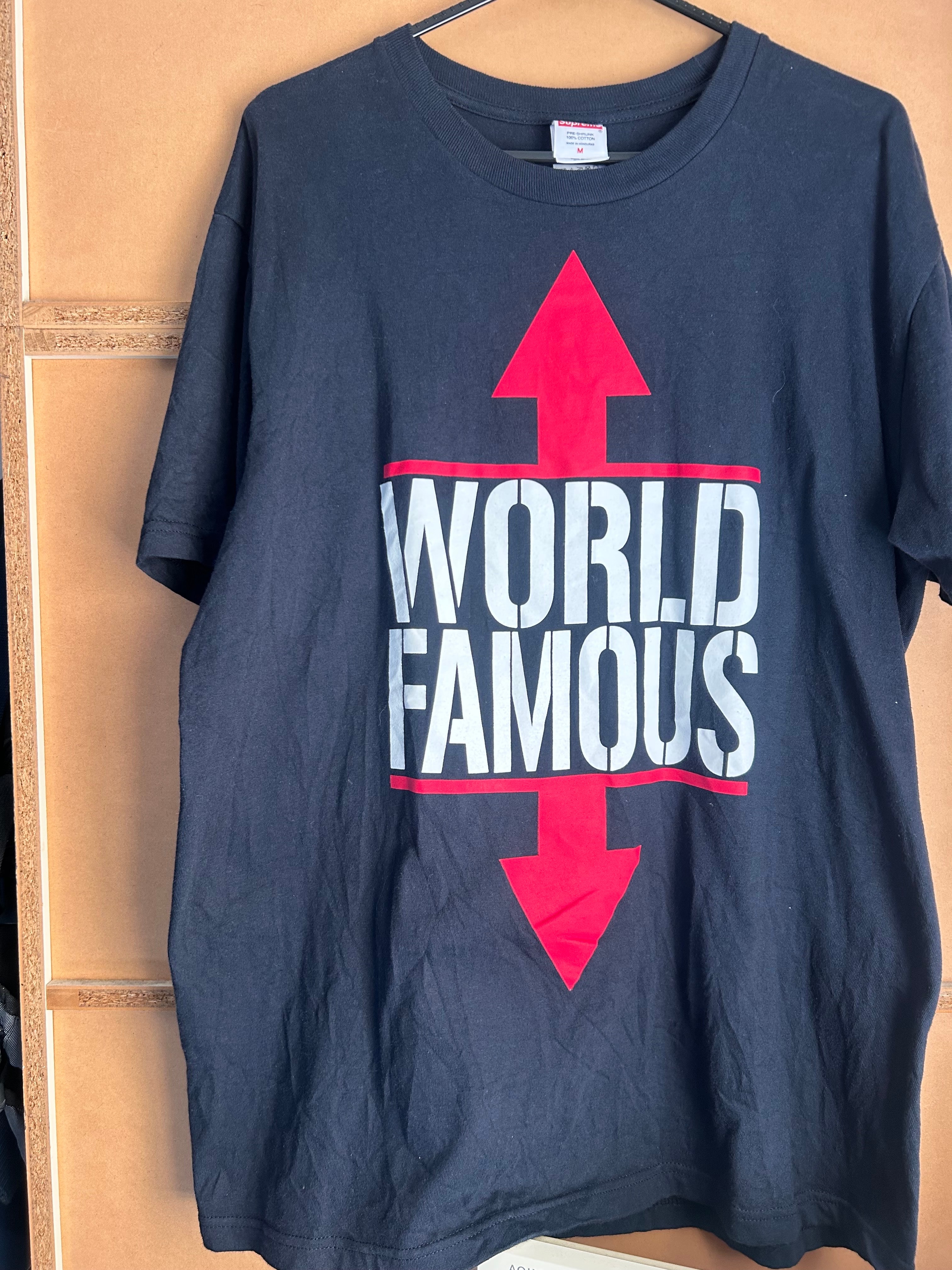 Supreme World Famous Tee "Navy"