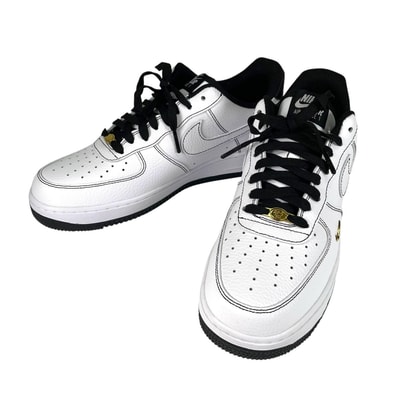 未使用品 NIKE ナイキ エアフォース 1 '07 ミニジュエル IB6543-101-28-A スニーカー レザー/ラバー ホワイト ユニセックス 28 11【古着】【中古】