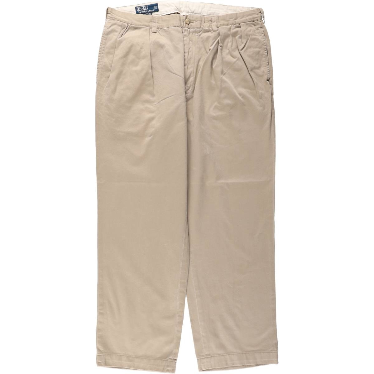 古着 ラルフローレン Ralph Lauren POLO by Ralph Lauren ANDREW PANT ツータック チノパンツ メンズw36相当/eaa680693