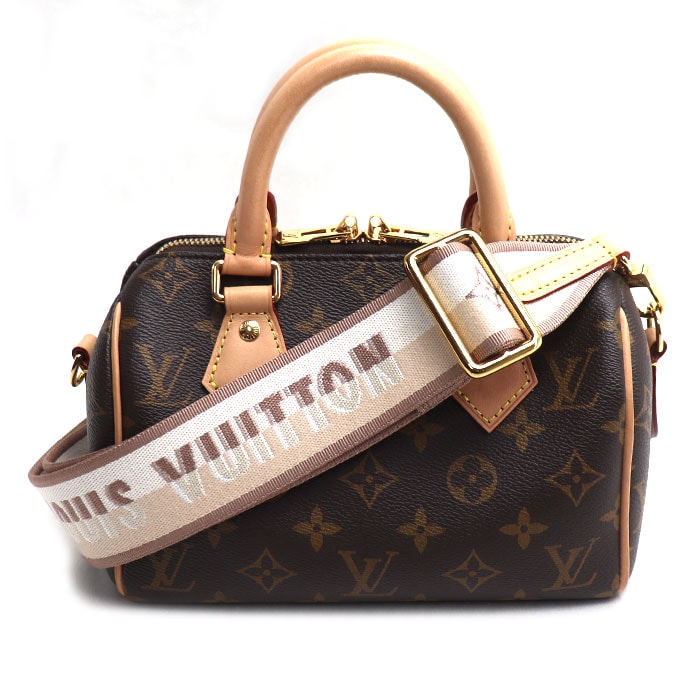 LOUIS VUITTON ルイ・ヴィトン スピーディ・バンドリエール 20 2Wayショルダーバッグ モノグラム ブラウン M46222 IC レディース【中古】【美品】