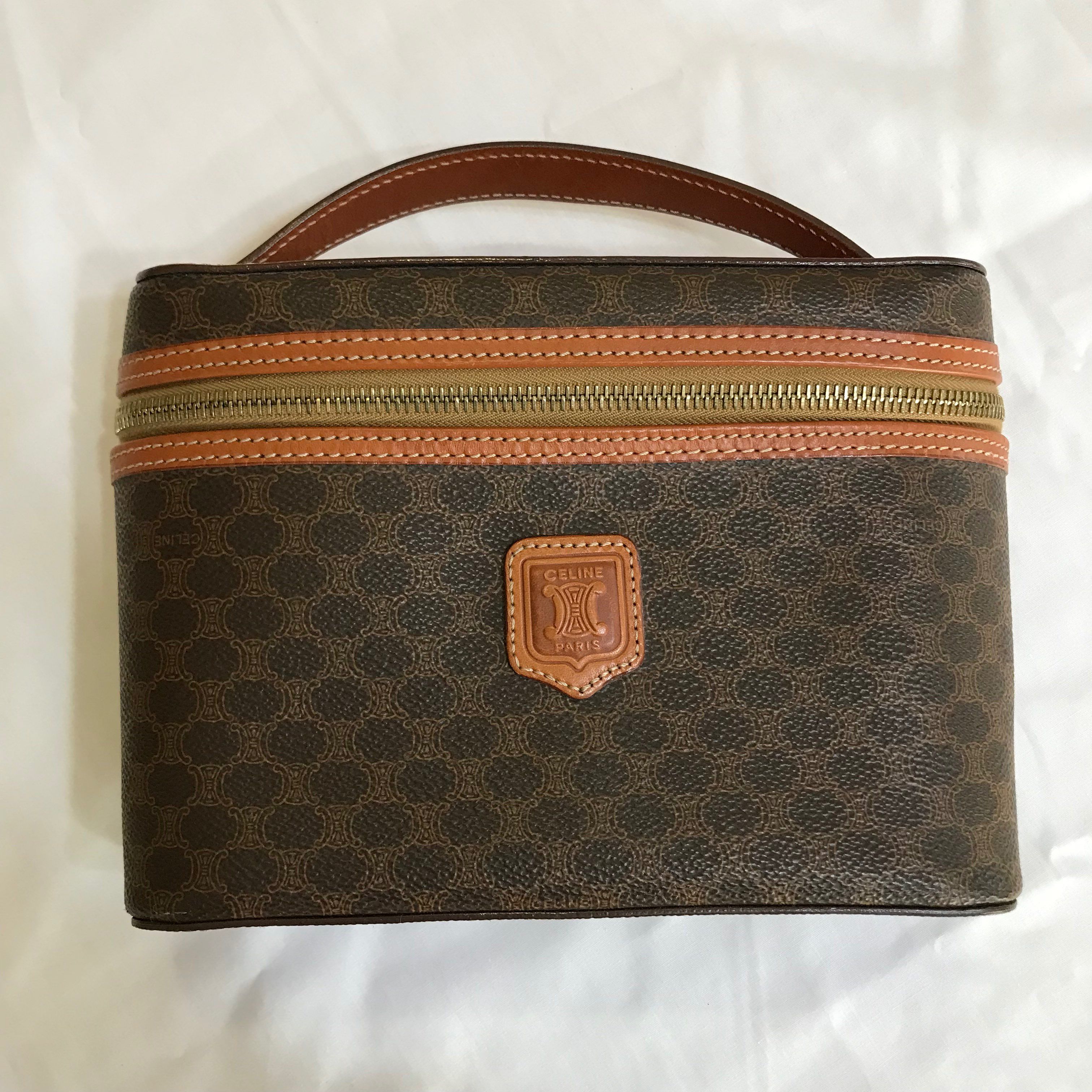 CELINE Macadam Vanity Bag