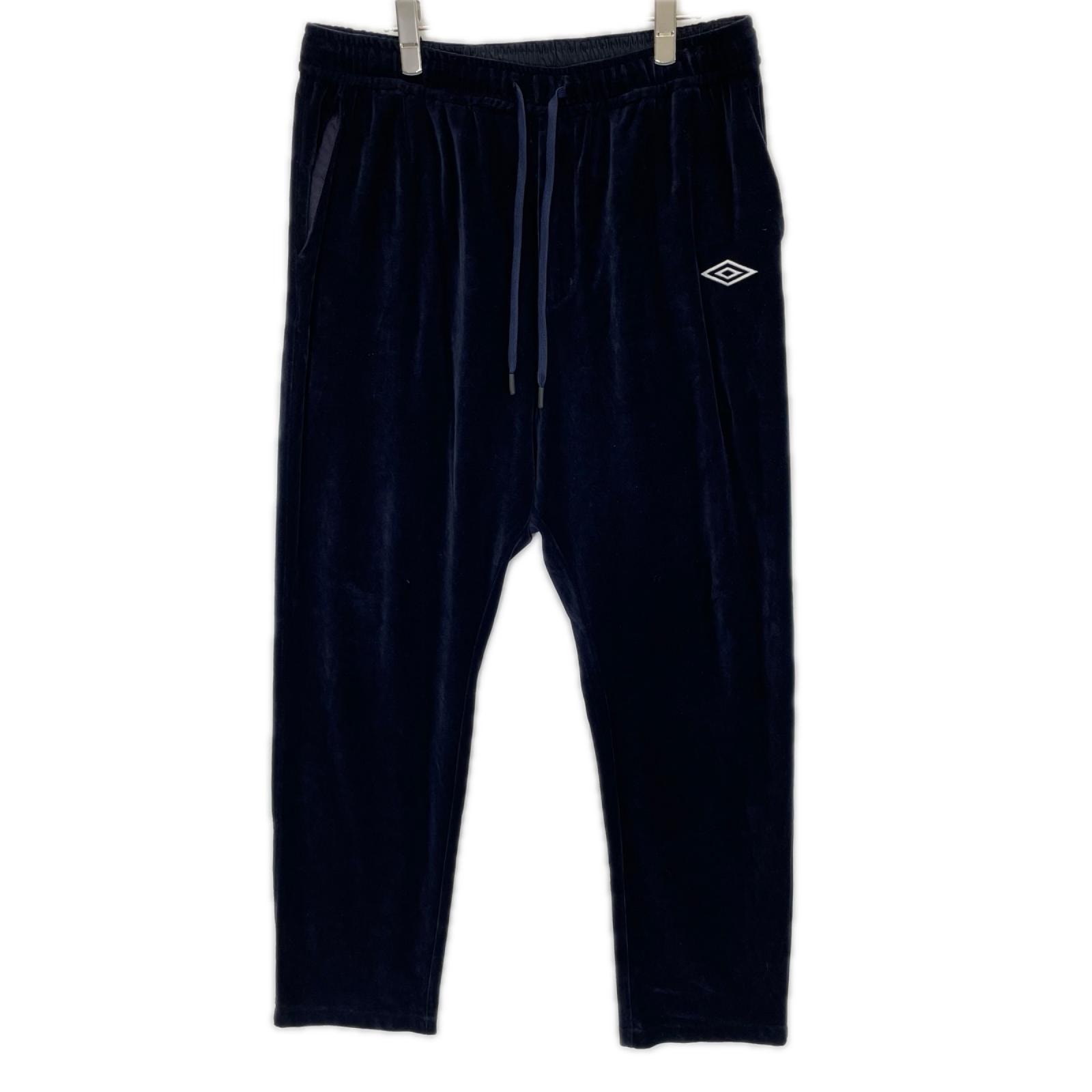 ホワイトマウンテニアリング ×UMBRO BK2473503 ベロア トラックパンツ 2XL