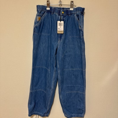 Carhartt WIP x INVINCIBLE with Shinsuke Nakada Removed Pocket Double Knee Pant "Blue Stone Washed"