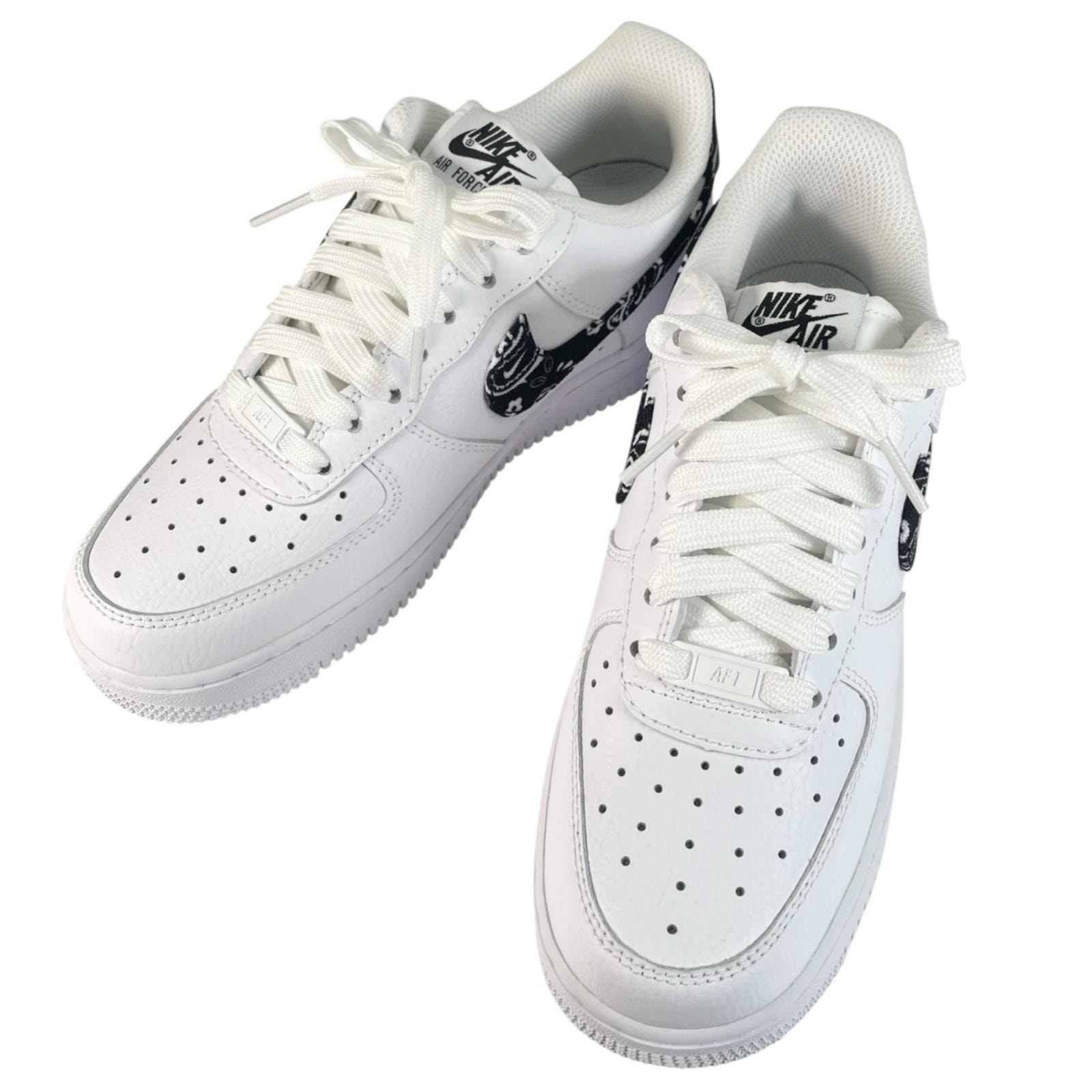 未使用品 NIKE ナイキ AIR FORCE 1LOW DH4406 101 スニーカー スムースレザー ホワイト レディース 24 38 7【古着】【中古】