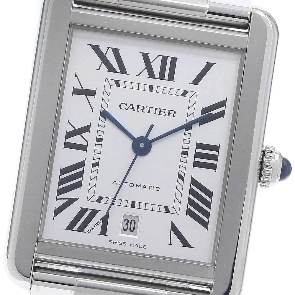 ☆良品 カルティエ タンクソロ XL W5200028 メンズ 【中古】