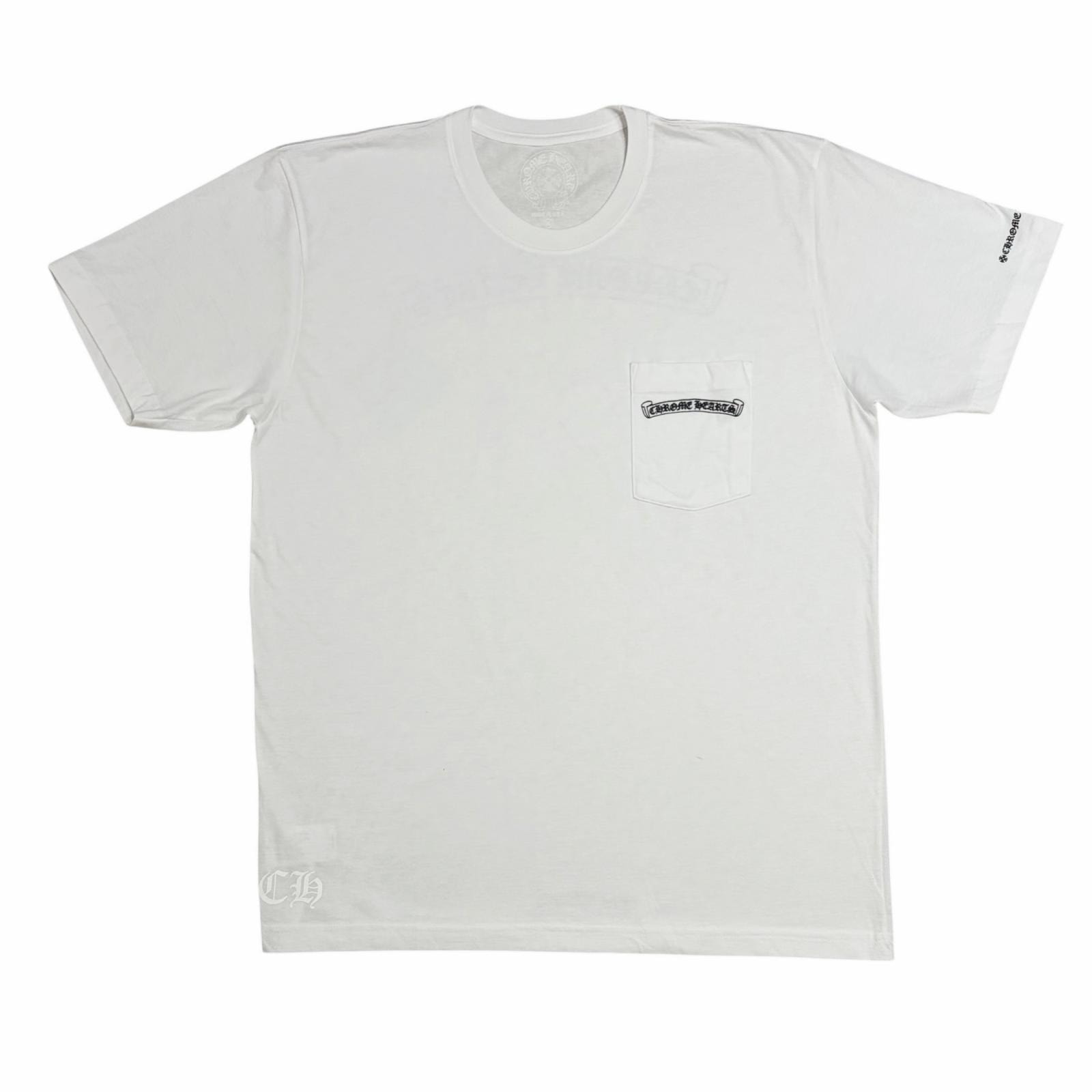 Chrome Hearts Back Label Pocket T-Shirt "WHITE"