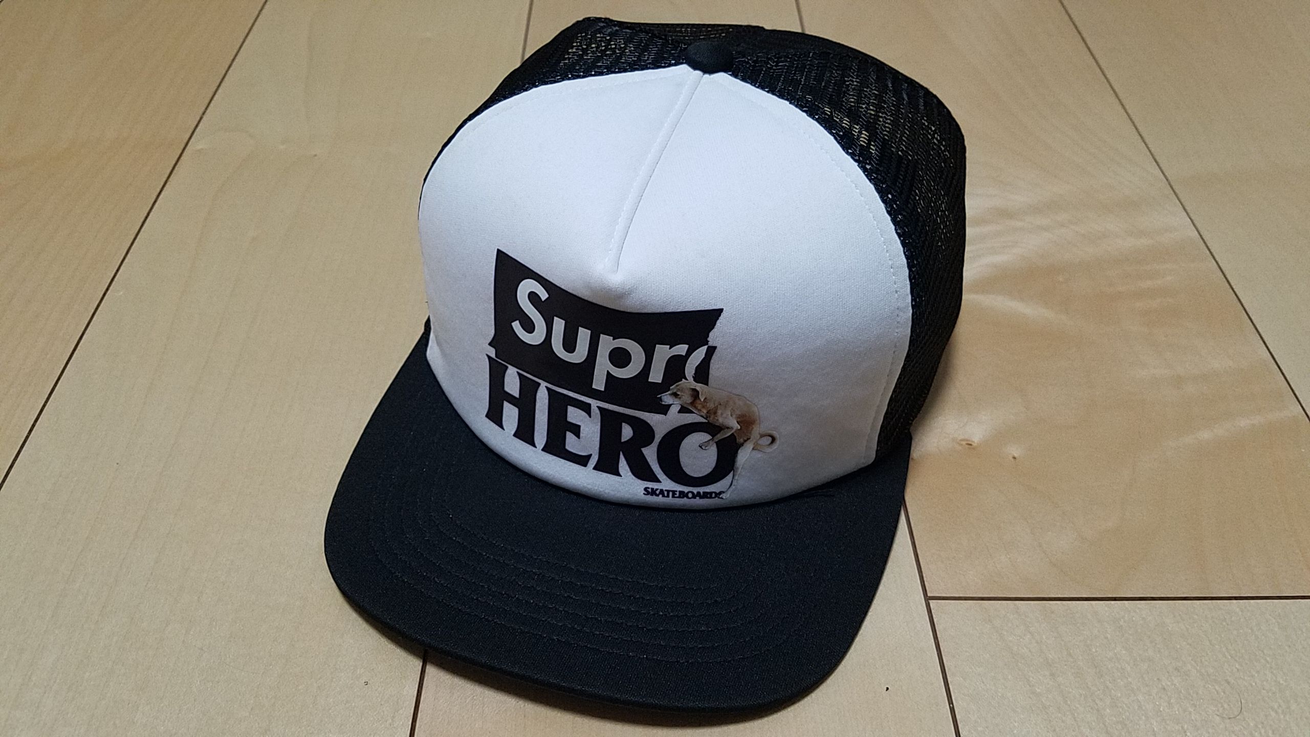 Supreme / ANTIHERO Mesh Back 5-Panel "Black"