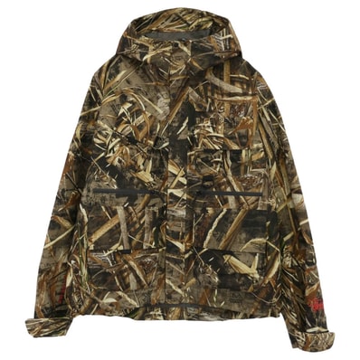 STUSSY ステューシー マウンテンパーカー GORE-TEX WADING SHELL CAMO JACKET ゴアテックス シェル カモフラ マウンテンパーカー ジャケット マルチカラー系 S【中古】