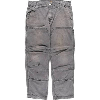 古着 カーハート Carhartt RELAXED FIT ダブルニー ダックワークパンツ メンズw35相当/evb030533
