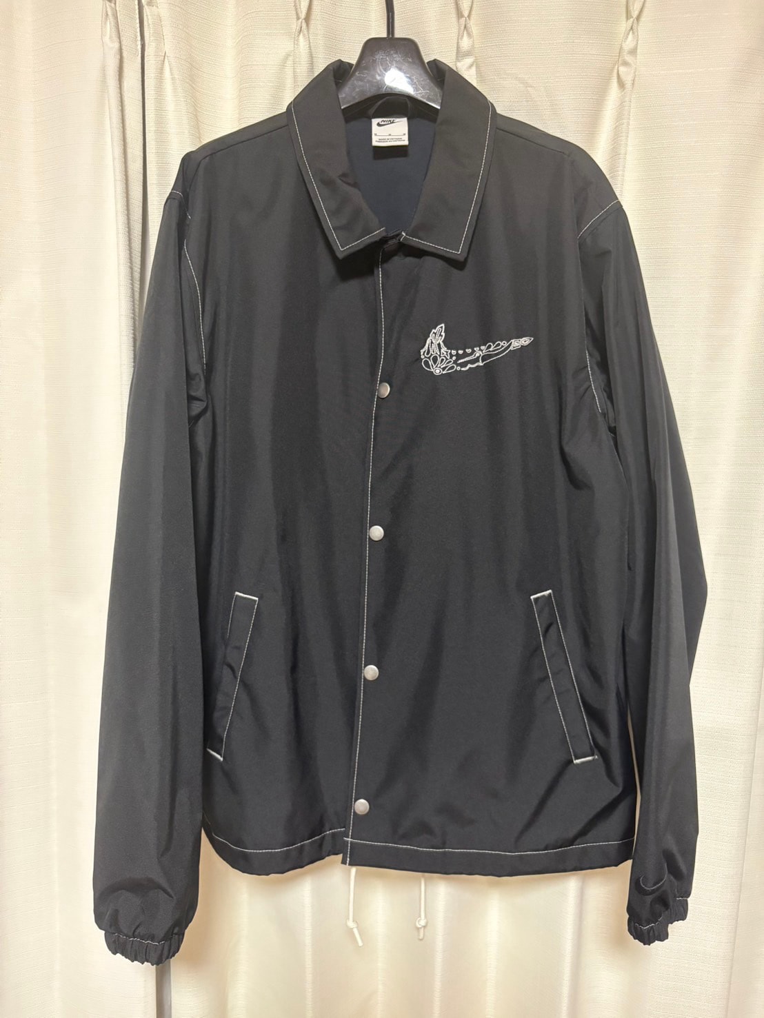 Nike Día De Muertos Coach Jacket "Black"