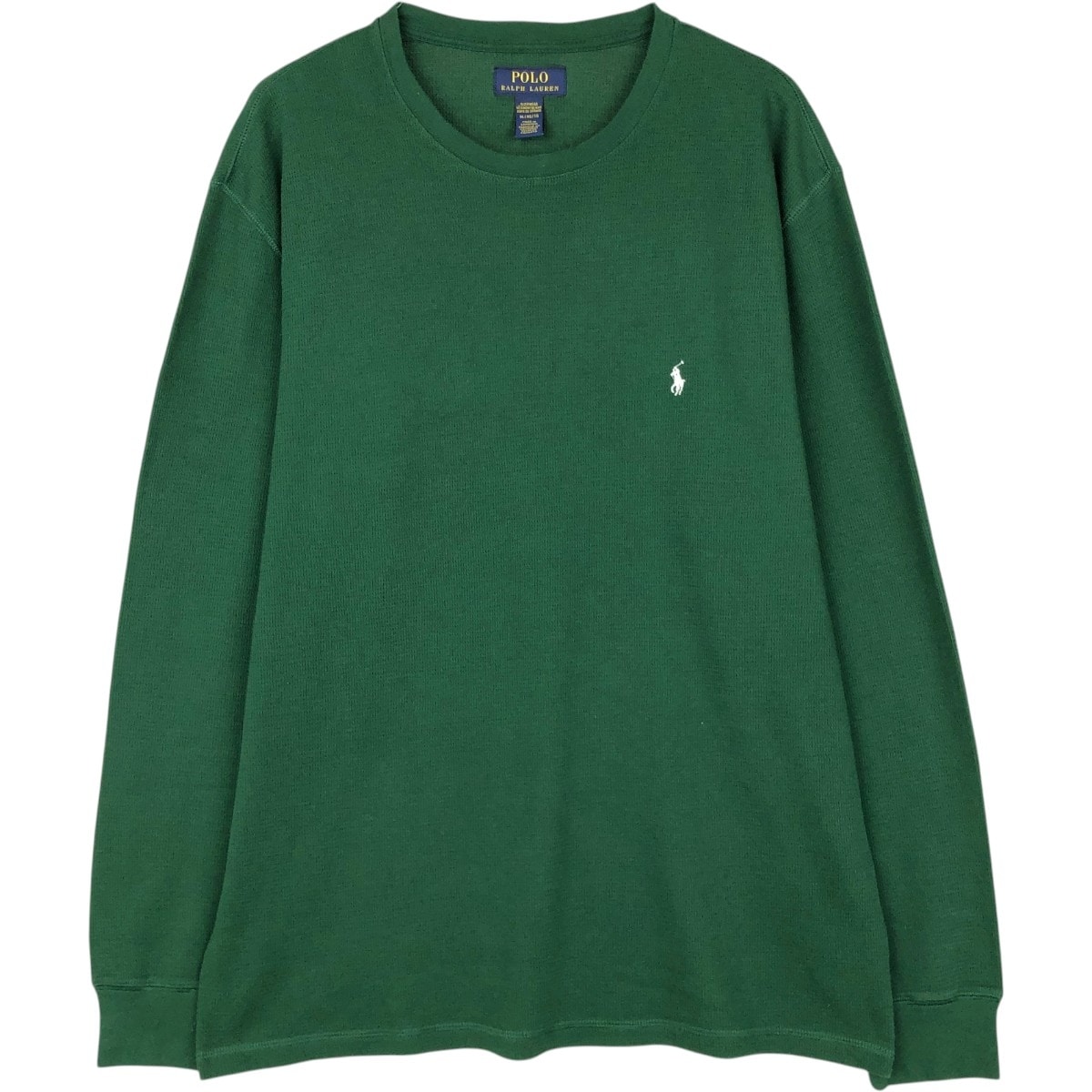 古着 ラルフローレン Ralph Lauren POLO RALPH LAUREN SLEEPWEAR サーマルロンT ハニカム メンズXL相当/eaa660277