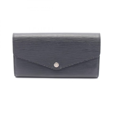 ルイ・ヴィトン LOUIS VUITTON ポルトフォイユ サラ 二つ折り長財布 財布 レザー エピ ノワール レディース ブラック系 M60582 【中古】