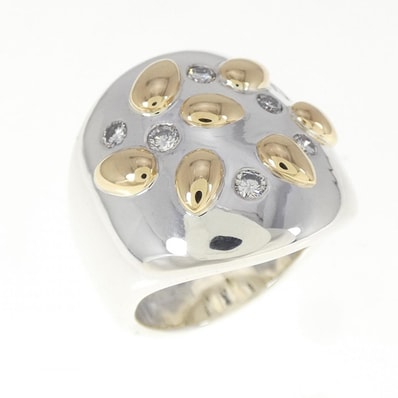 【ヴィンテージ】エルメス 925/ホールマーク リング