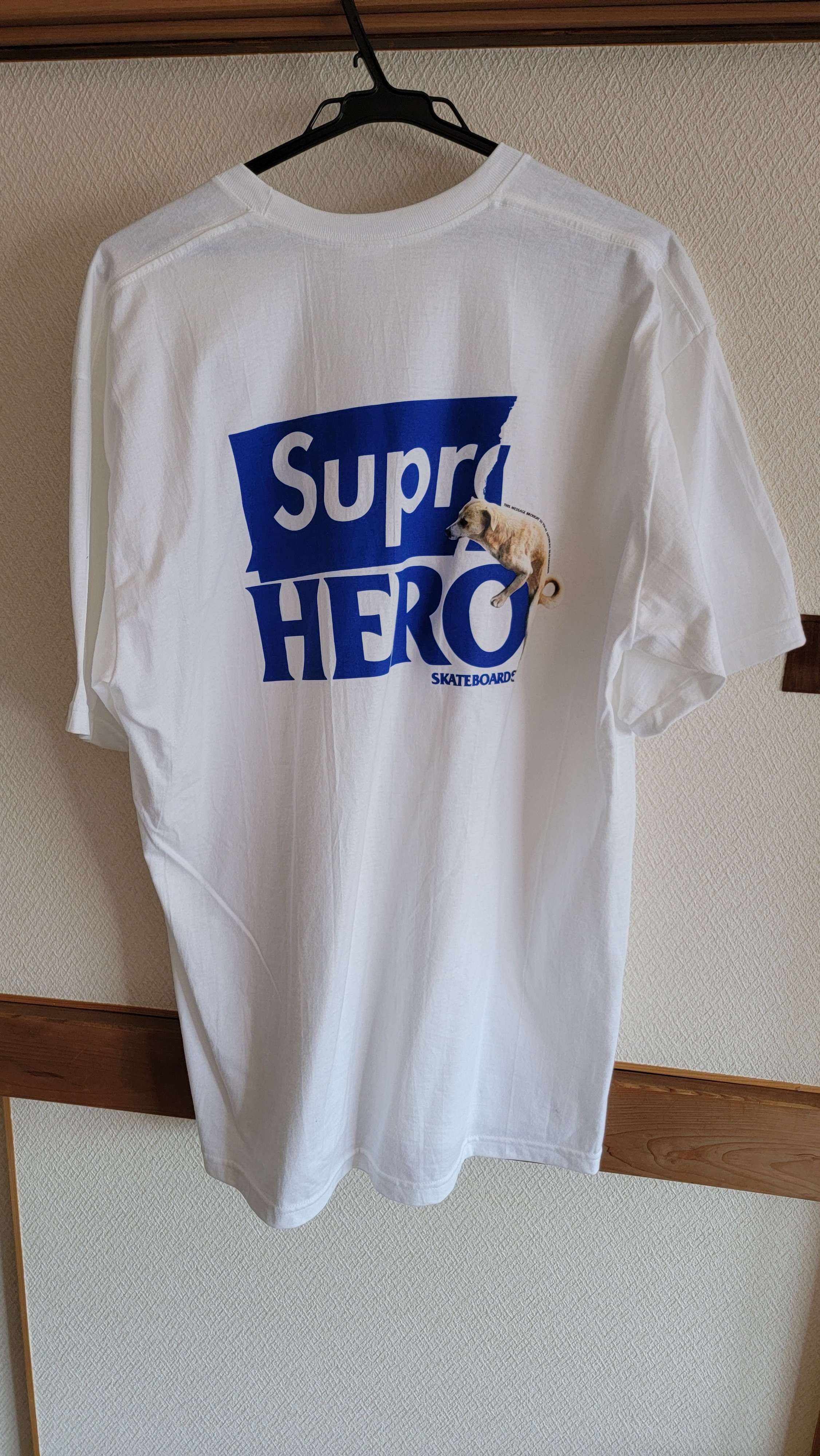 Supreme / ANTIHERO Dog Tee "White"