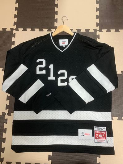 Supreme / WTAPS Mitchell & Ness Hockey Jersey "Black"